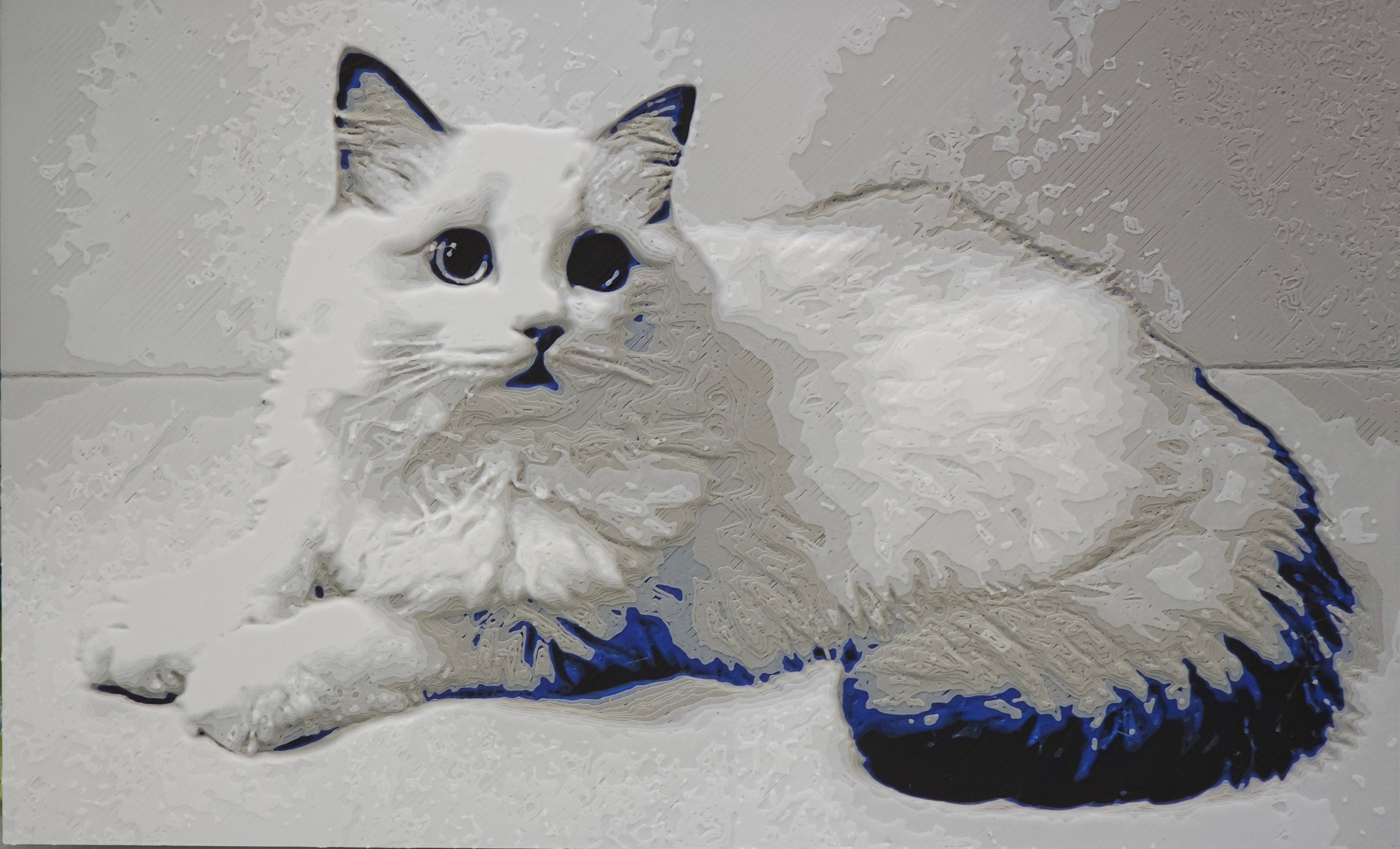 3D 藝術畫1 3D Art Print 1